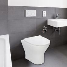 Hot selling square bathroom Back To Wall Toilet--BTW302