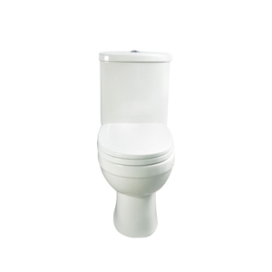 UPC Close Coupled Bathroom Toilet Ceramic WC 380mm Wide Bathroom Sanitary Ware
