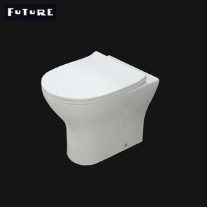 Comfort Height Rimless Back To Wall Toilet UPC Certificated Gravity Flushing