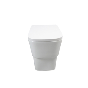 350mm Width Back To Wall Comfort Height Toilet 3L 6L Single Piece Commode