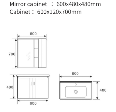 Single Hole Bathroom Wash Basin Mirror Cabinet White - Buy Single Hole Wash Basin, Bathroom Wash ...